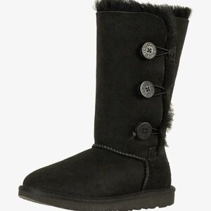 UGG Black Sole Boots with Textured Grip NWT Discontinued